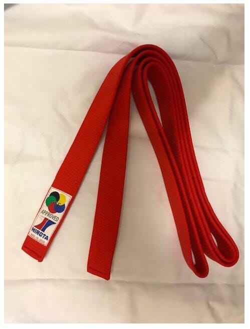 Cinturón Hirota algodón rojo o azul especial Yohachi 3 Cinturón especial Yohachi de algodón rojo o azul de Hirota