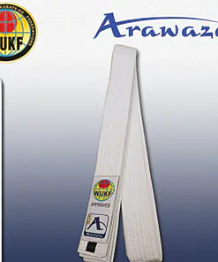 Cinturón de Kata ARAWAZA WUKF de algodón japonés