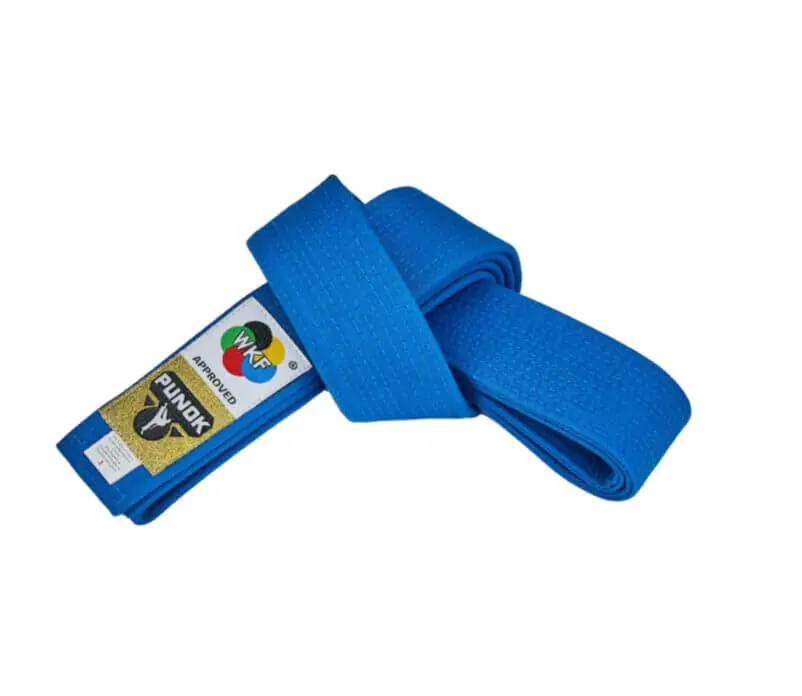 Cinturón de competición PUNOK Kata WKF - Azul - WKF