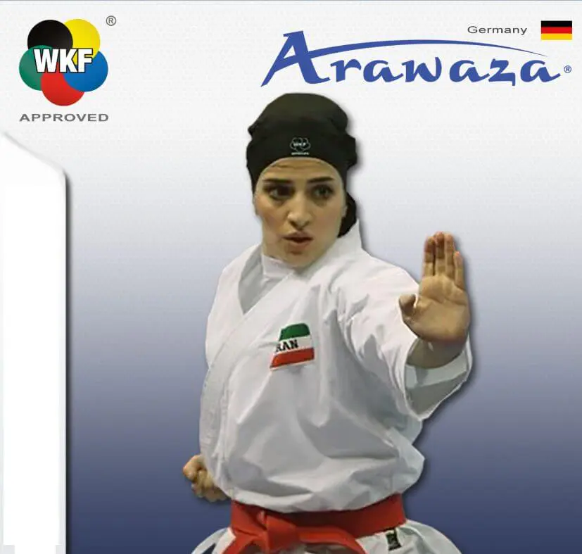 HIJAB Bufanda Arawaza - Aprobada por la WKF