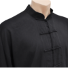 Camiseta de tai chi de viscosa y algodón