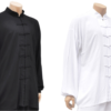 Camiseta de Tai Chi de viscosa y algodón