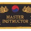 Insignias bordadas de Maestro Instructor - Danrho