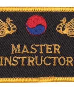 Insignias bordadas de Maestro Instructor - Danrho