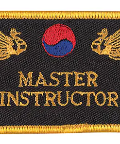 Insignias bordadas de Maestro Instructor - Danrho