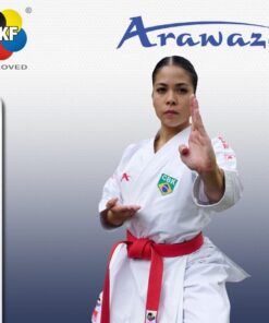 Karate-Gi Arawaza Diamante Negro - WKF - Liga Pemière - Copa Femenina
