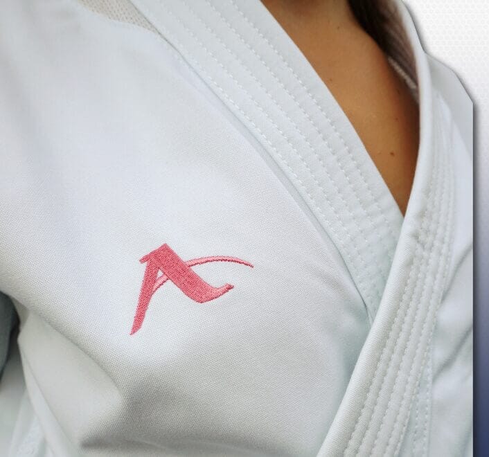 Kimono Karate-gui Diamante Negro - WKF Rosa edición limitada 5 Kimono Karate-gui Diamante Negro - WKF Rosa edición limitada