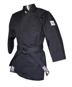 Kimono negro de entrenamiento de karate-gui - Noris