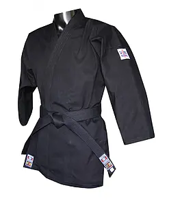 Kimono negro de entrenamiento de karate-gui - Noris