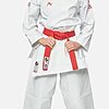Juego combinado de karate-gui Deluxe Evo - Premier League - rojo