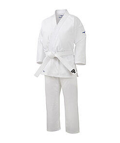 Kimono de karate-gui Mizuno con cinturón
