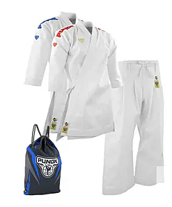 Kimono Karate PUNOK WKF Competición VERTEX - Juego de 3 piezas