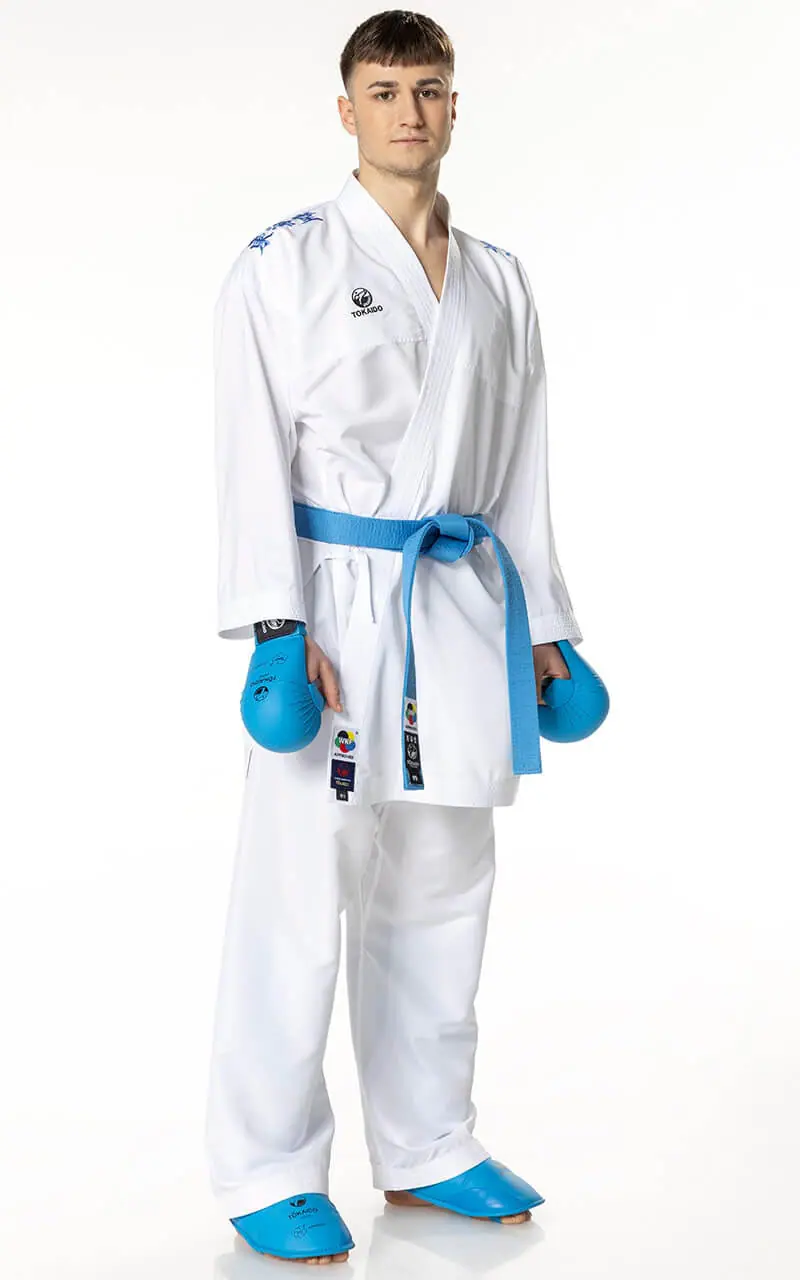 Karategi Tokaido Kumite Master K1 - Premier League (reversible) WKF 8 Kimono Karate Tokaido Kumite Master K1-Premiere League