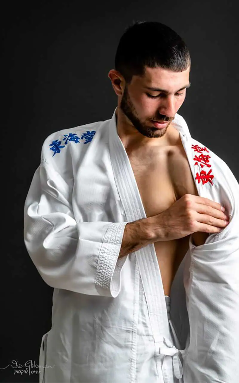 Karategi Tokaido Kumite Master K1 - Premier League (reversible) WKF 4 Kimono Karate Tokaido Kumite Master K1 – Premiere League-rouge