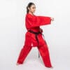 Kimono rojo de Karate-gui Fuji Mae