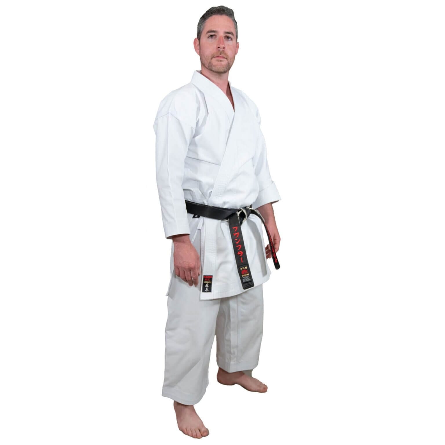 Karate-gui blanco Kaiten Saizen
