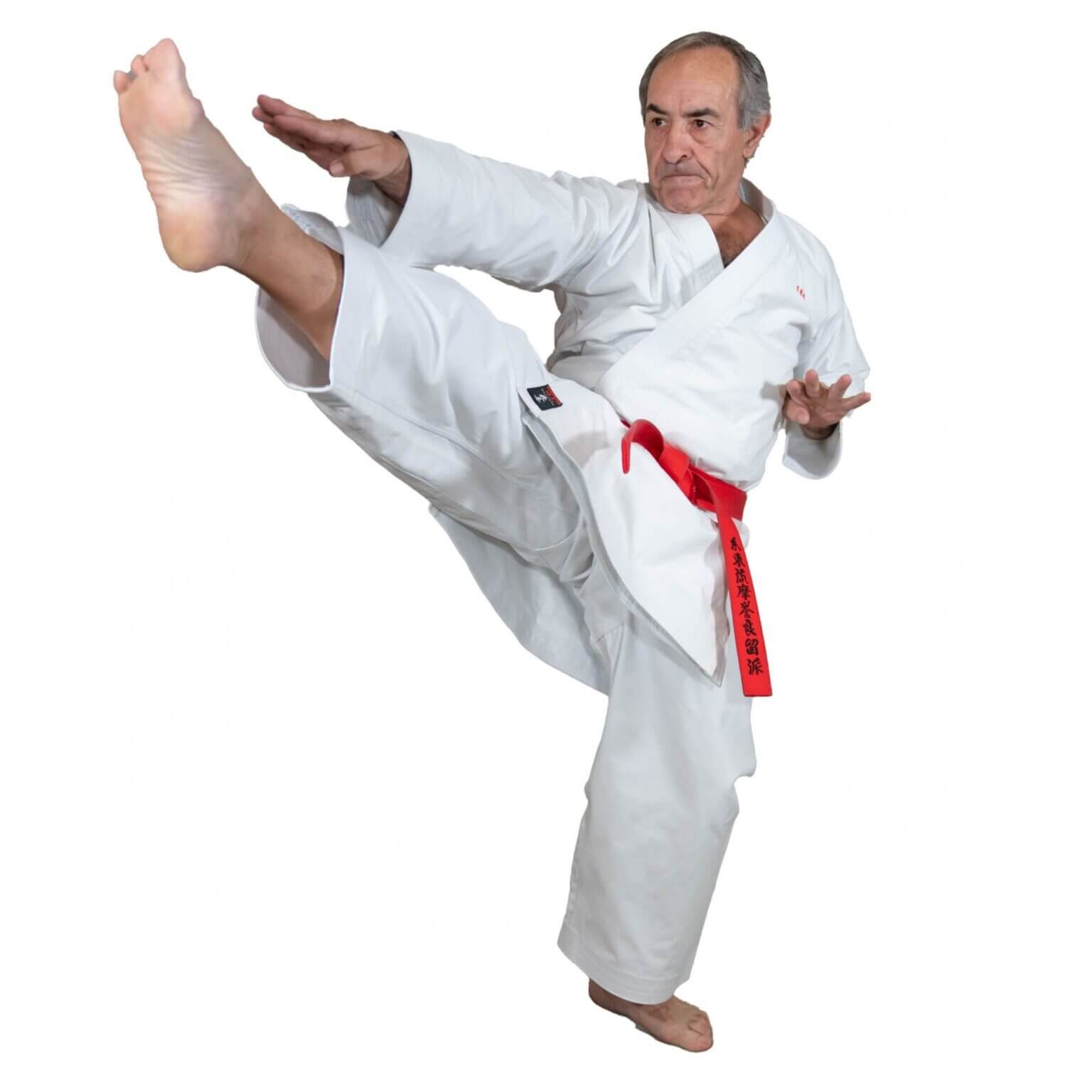 Karate-gui blanco Kaiten Saizen-WKF