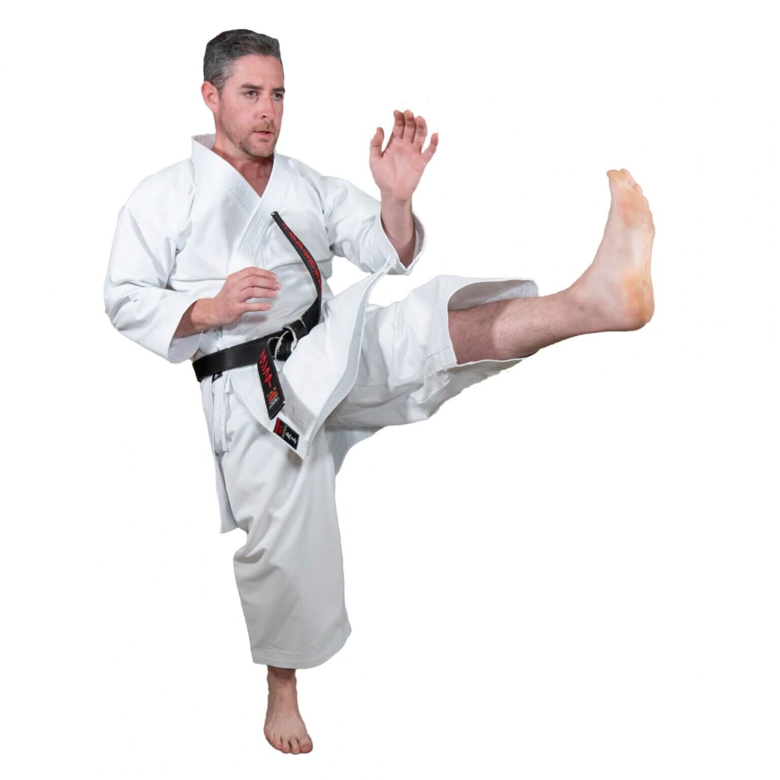 Kimono blanco de Karate-gui Kaiten Saizen