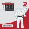 Kimono de Karate-gui de entrenamiento - Modelo Bushi - Talla Fight-Art