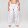 Pantalones de entrenamiento de kárate FUJI-MAE 2 Pantalón de entrenamiento de kárate FUJI-MAE-blanco