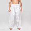 Pantalones de entrenamiento de kárate FUJI-MAE 1 Pantalón de entrenamiento de kárate FUJI-MAE-blanco