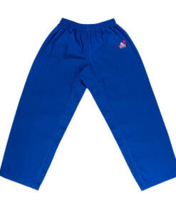 Pantalón de entrenamiento de kárate FUJI-MAE azul o rojo