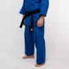 Pantalón de entrenamiento de kárate FUJI-MAE azul o rojo 10 Pantalón de entrenamiento de kárate FUJI-MAE-azul