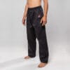 Pantalón de entrenamiento de kárate FUJI-MAE-negro
