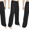 Pantalones de Tai Chi de viscosa y algodón