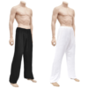 Pantalones de tai chi de viscosa y algodón