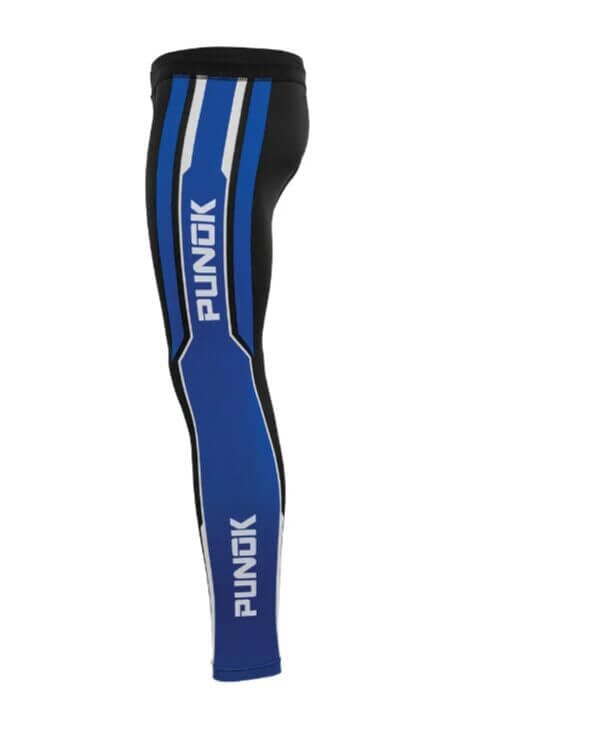 Pantalón de compresión polivalente Punok 7 Pantalón de compresión polivalente Punok - negro y azul