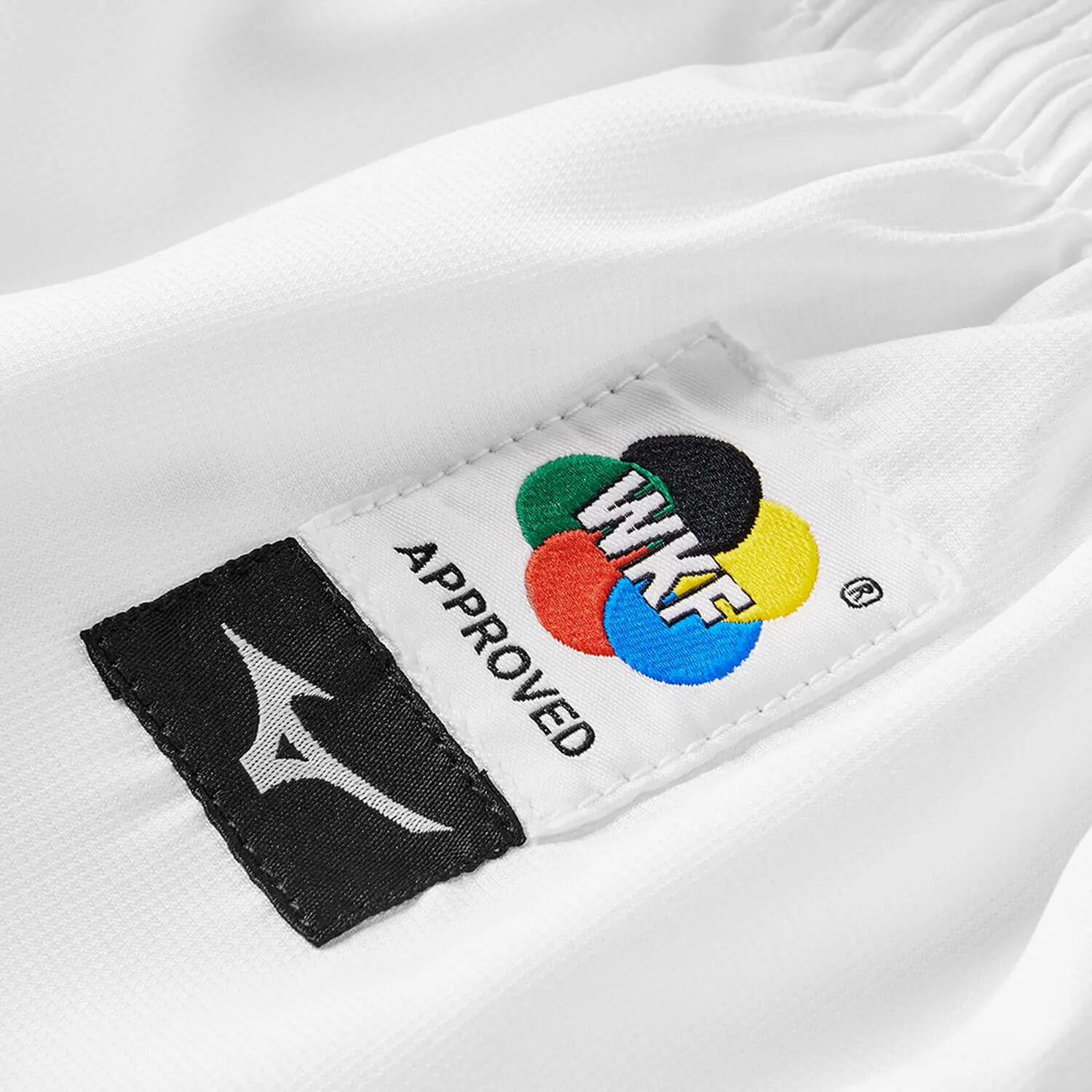Pantalón de kárate Mizuno Kime WKF 5 Pantalones de kárate Mizuno Kime-wkf