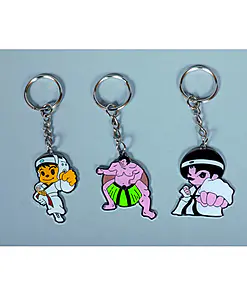 Mini llavero Karateka