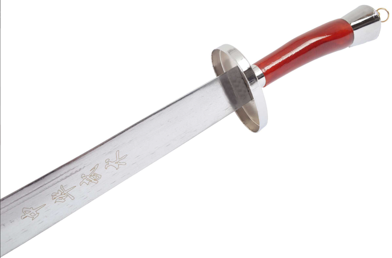 Espada Tai Ji -Tai Chi - Gama Alta – Hoja Semirrígida (Copie) (Copie) (Copie) (Copie) (Copie) (Copie) (Copie) (Copie) (Copie) 3 Sabre d'entraînement Kung Fu semi-flexible rouge fourreau