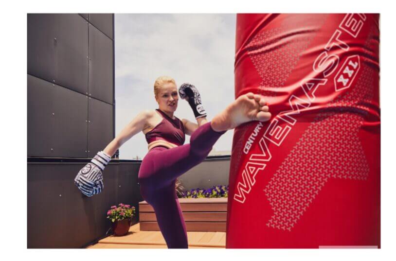 Saco de boxeo Wavemaster XXL Pro Century 8 Saco de boxeo Wavemaster-XXL Century rojo