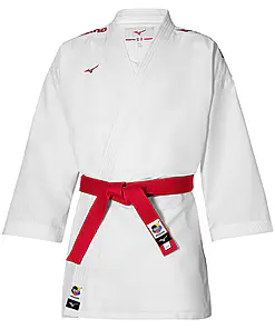 Chaqueta de kárate Tôshi WKF bordada Mizuno