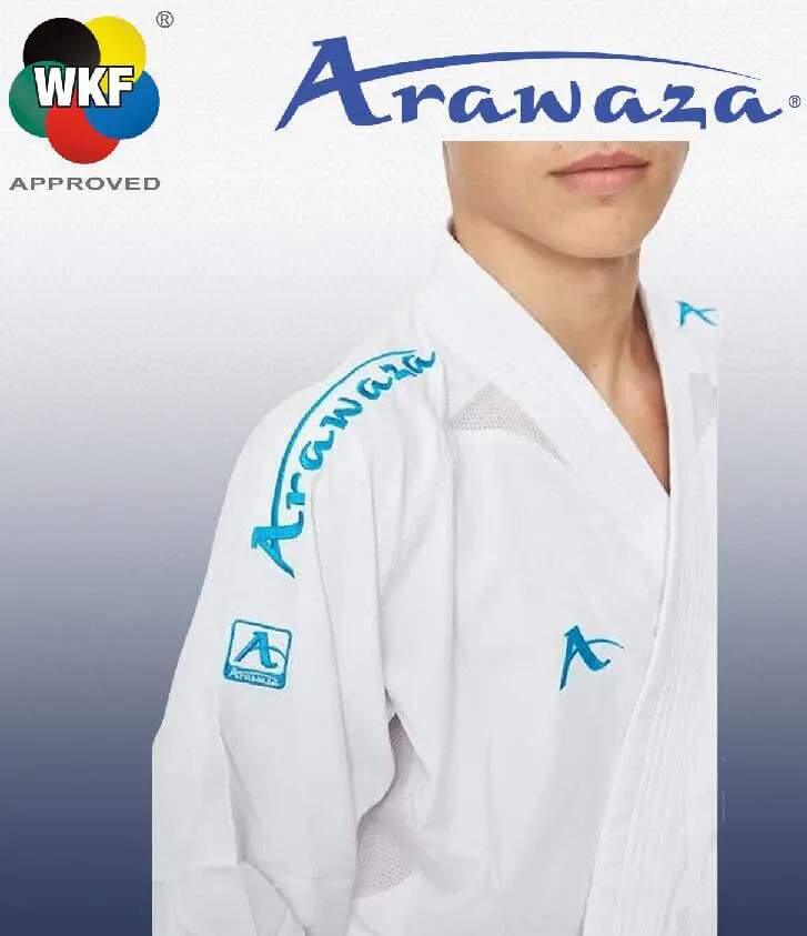 Kimono Arawaza Kumite Deluxe Evo Premier League rojo/azul WKF 7 arawaza-kumite-deluxe-evo-premiere-league-blue-wkf