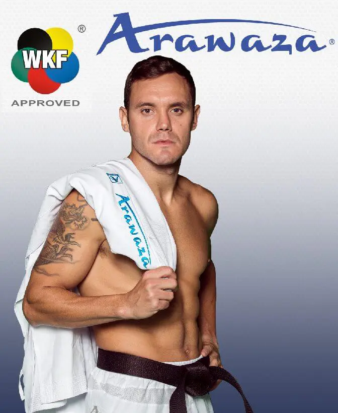 Kimono Arawaza Kumite Deluxe Evo Premier League rojo/azul WKF 8 arawaza-kumite-deluxe-evo-premiere-league-bleu