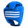 Casco de boxeo Adidas "Moldeado" azul o rojo