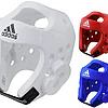 Casco de entrenamiento de kárate ADIDAS Blanco Azul o Rojo