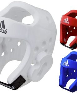 Casco de entrenamiento de kárate ADIDAS Blanco Azul o Rojo
