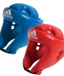 Casco de boxeo moldeado Adidas azul o rojo