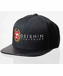 Gorra Seishin International negra - Snapback