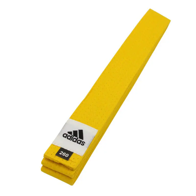 cinturón-karate-club-adidas-amarillo