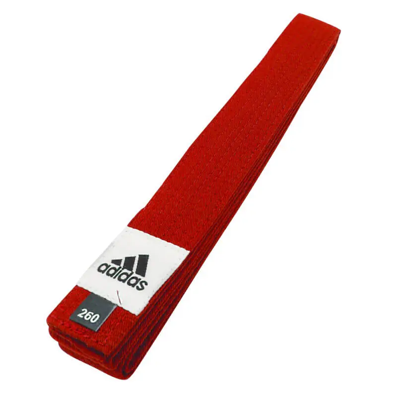 cinturón-karate-club-adidas-rojo
