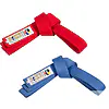 cinturón de competición karate-punok-kumite-azul-rojo-wkf