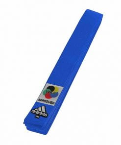 cinturón adidas elite karate b242k-wkf azul