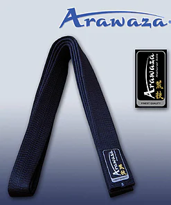 negro-cinturón-de-karate-arawaza-seda-natural
