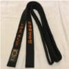 HIROTA cinturón de karate negro 100% algodón de alta calidad