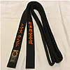 HIROTA cinturón de karate negro 100% algodón de alta calidad